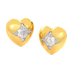 Joyalukkas Girls 22KT Gold Gemstones Studded Earrings-3.22gm image 5