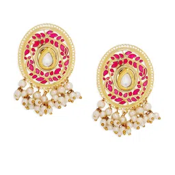 Anouk Oval Jhumkas Earrings image 4