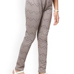 BAESD Girls Printed Super Soft Cotton Lycra Ankle Length Leggings image 2