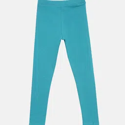 TWIN BIRDS Girls Pack Of 2 Pure Cotton Ankle-Length Leggings image 2