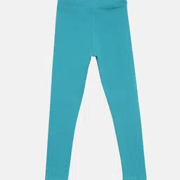 TWIN BIRDS Girls Pack of 2 Pure Cotton Ankle-Length Leggings image 3