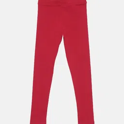 TWIN BIRDS Girls Pack Of 2 Pure Cotton Ankle Length Leggings image 4