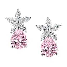 Designs & You Silver-Plated Contemporary Drop Earrings image 3