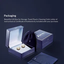 Sri Jagdamba Pearls Dealer Contemporary Drop Earrings image 3