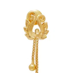 Zavya Gold-Plated 925 Pure Sterling Silver Drop Earrings image 2