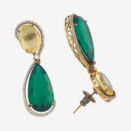 Kushal's Fashion Jewellery Contemporary Drop Earrings image 2