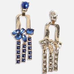 SOHI Gold-Plated Drop Earrings image 3