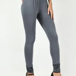 BAESD Pack Of 6 Bottom Printed Slim-Fit Cotton Lycra Churidar Length Leggings image 5