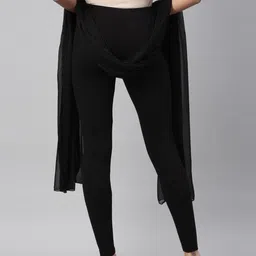 TWIN BIRDS Ankle Length Leggings With Dupatta image 2