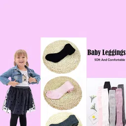 SYGA Infants Girls Pack Of 3 Thermal Bottoms image 4