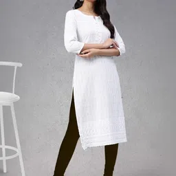 LYRA Women Pack Of 4 Churidar-Length Cotton Lycra Leggings image 5