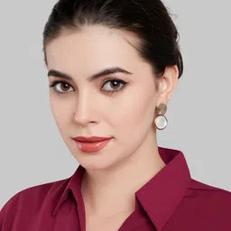 GRLIE Alloy Artificial Stones Contemporary Drop Earrings image 4