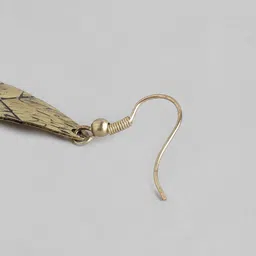 RICHEERA Gold-Plated Geometric Drop Earrings image 2