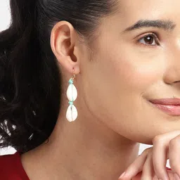 RICHEERA Quirky Artificial Beads Drop Earrings image 4