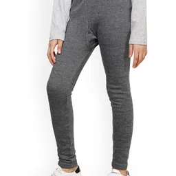 IndiWeaves Girls Pack Of 5 Woolen Ankle-Length Leggings image 4