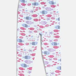 MINI KLUB Infant Girls Pack Of 3 Ankle-Length Leggings image 4