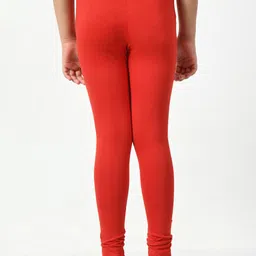 BAESD Girls Pack Of 3 Churidar Length Cotton Lycra Leggings image 5