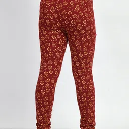 BAESD Girls Pack Of 5 Printed Super Soft Cotton Ankle-Length Leggings image 5