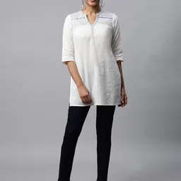 AURELIA Women Plus Size Mid Rise Slim Fit Denim Jeggings image 2