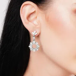 HOT AND BOLD Silver-Plated Classic Drop Earrings image 3