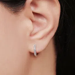 Zavya Women Contemporary Hoop Earrings image 5