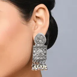 Fida Women Geometric Drop Earrings image 4