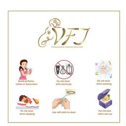 Vighnaharta Gold-Plated Floral Studs Earrings image 4