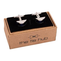 The Tie Hub Rhodium-Plated Cufflink-picture-34