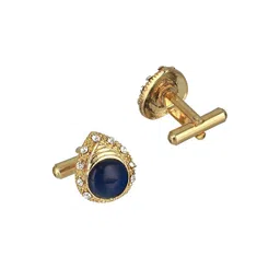 Priyaasi Teardrop Gold-Plated Cufflink image 2