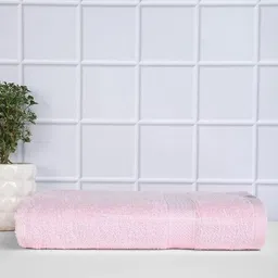 Signature Zero Twist Pink 400 GSM Pure Cotton Bath Towels image 2