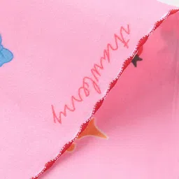 Kuber Industries Kids Pink Printed Water Resistant Mattress Protector image 4