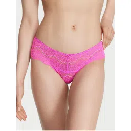 Victoria's Secret Pink Dream Angels Lace Hipster Thong Panty-image-51