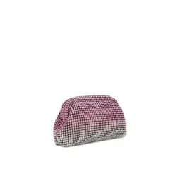 Lavie Luxe Pink Stone Embellished Clutch image 2