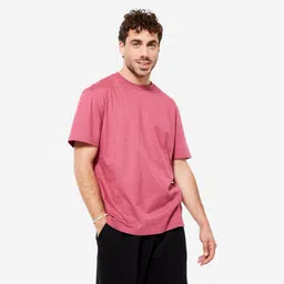 domyos Men's Fitness T-Shirt 500 Essentials - Pink-picture-19