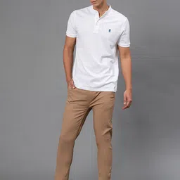 Red Tape Men Mid Rise Skinny Fit Trousers image 3