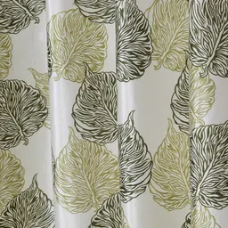 Cortina Set of 2 Leaf Printed Door Curtains image 4