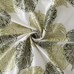 Cortina Set of 2 Leaf Printed Door Curtains image 2