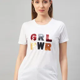 Austin wood Print Cotton Top image 1