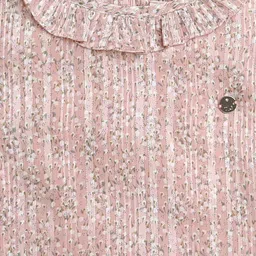Tiny Girl Girls Floral Printed Puff Sleeves Top image 4