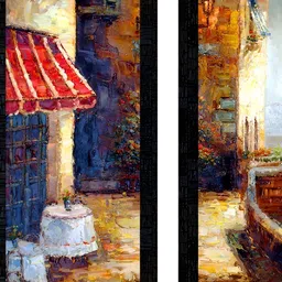 PnF Brown & Cream-Coloured 3 Pieces Printed Wooden Wall Art-picture-13