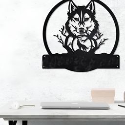 Gojeeva Black 1 Piece Wood Wall Paintings-picture-45