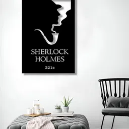 Gojeeva Black 1 Piece Wood Wall Paintings-picture-16