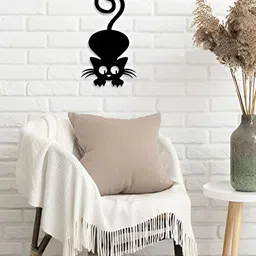 Gojeeva Black 1 Piece Wood Wall Paintings image 3