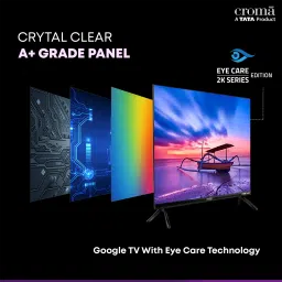 Croma 80 cm (32 inch) HD Ready LED Smart Google TV with A Plus Grade Panel image 5