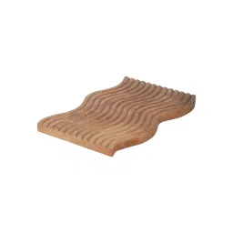 trovea's Handcrafted Wooden Zig Zag Platter (1 Piece) image 5