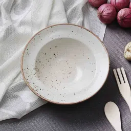 Elora Ceramic Deep Plate by Miah Decor image 1
