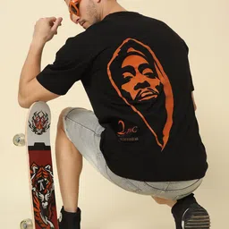 PockMAN Men Graphic Printed Cotton Bio Finish T-shirt-image-49