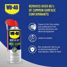 WD-40 Specialist® All Purpose Contact Cleaner 400ml - Drive Out Dirt, Dust, Oil, Flux Residue, and Moisture From Sensitive Electrical Parts and Equipment with Ease image 2
