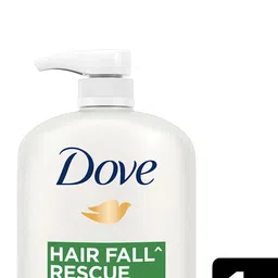 Dove Hair Fall Rescue Shampoo 1L & Daily Shine Hair Conditioner 175ml image 3