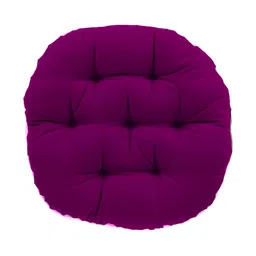 Mom's Moon Burgundy 2 Pieces Round Shaped Chair Pads-image-65